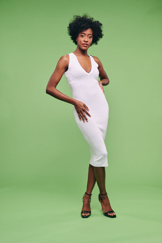 “Keep it Simple” White Dress