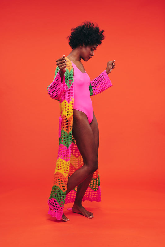 “Flaunt It” Long Cover up